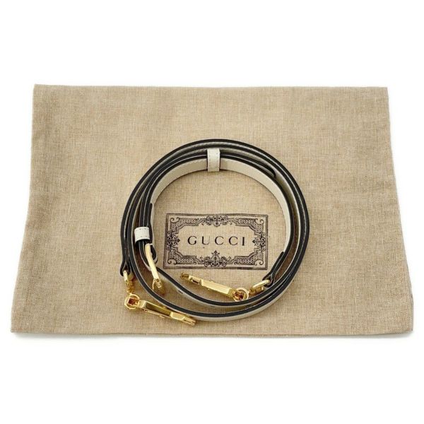 グッチ ショルダーバッグ ホースビット GGスプリーム PVC レザー 658574 GUCCI バッグ 白