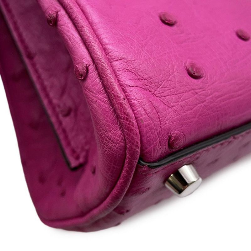 グッチ ハンドバッグ ズゥミ オーストリッチ 607408 GUCCI 2wayショルダー