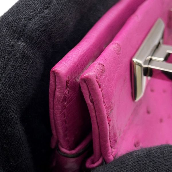 グッチ ハンドバッグ ズゥミ オーストリッチ 607408 GUCCI 2wayショルダー