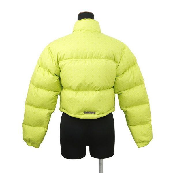 クロムハーツ ダウンジャケット STIFF CHプラス クロップド丈 ポリエステル レディースサイズXS CHROME HEARTS