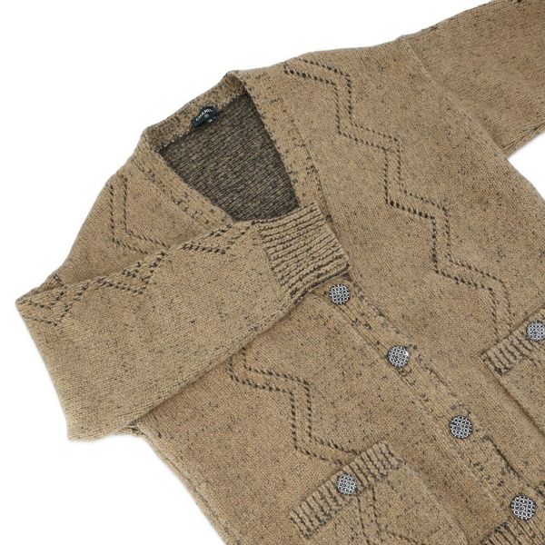 シャネル カーディガン ココマーク ウール カシミヤ ラインストーン レディースサイズ38 P72908 CHANEL トップス