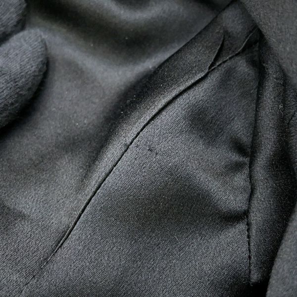 シャネル コート ツイード レディースサイズ38 P57222 CHANEL アウター 黒