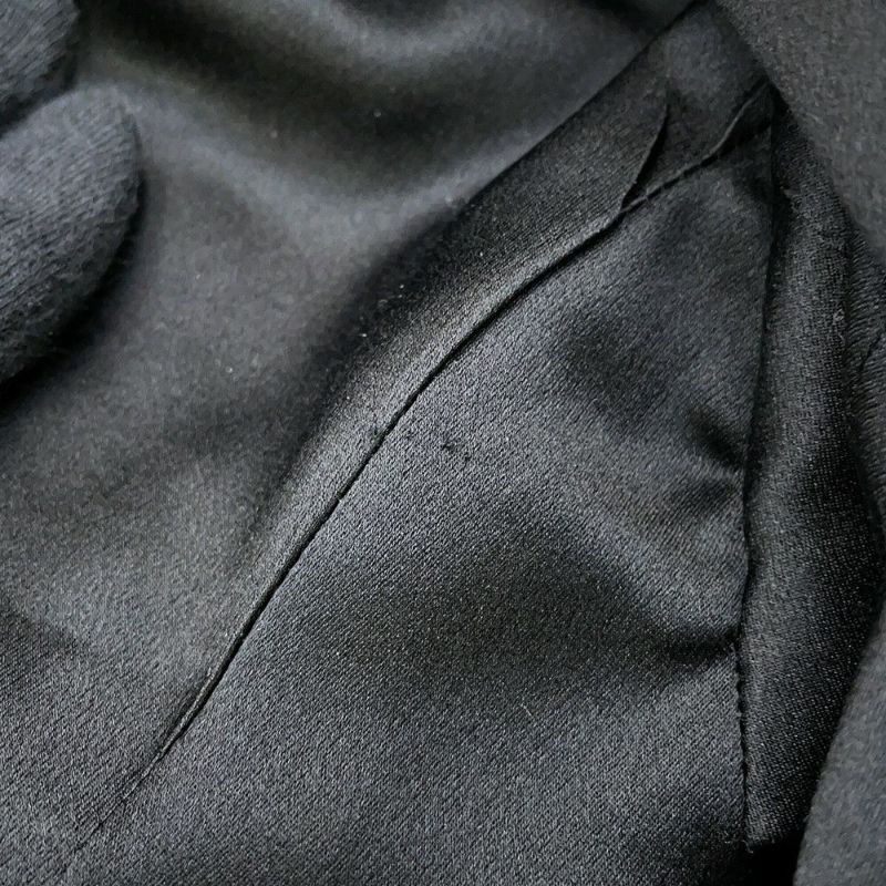 シャネル コート ツイード レディースサイズ38 P57222 CHANEL アウター 黒