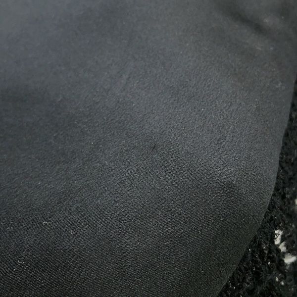 シャネル コート ツイード レディースサイズ38 P57222 CHANEL アウター 黒