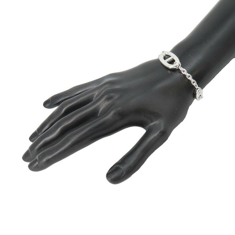 エルメス ブレスレット シェーヌダンクル ファランドール SV925シルバー サイズLG HERMES ジュエリー