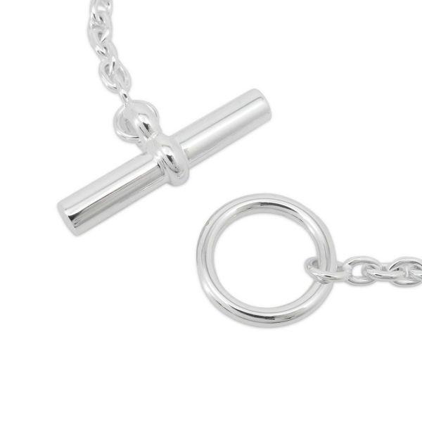 エルメス ブレスレット シェーヌダンクル ファランドール SV925シルバー サイズLG HERMES ジュエリー