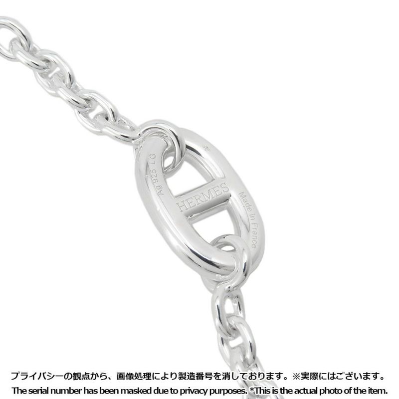 エルメス ブレスレット シェーヌダンクル ファランドール SV925シルバー サイズLG HERMES ジュエリー