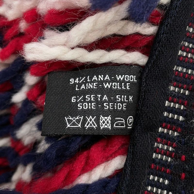 シャネル マフラー ココマーク ロゴ ウール シルク CHANEL ストール