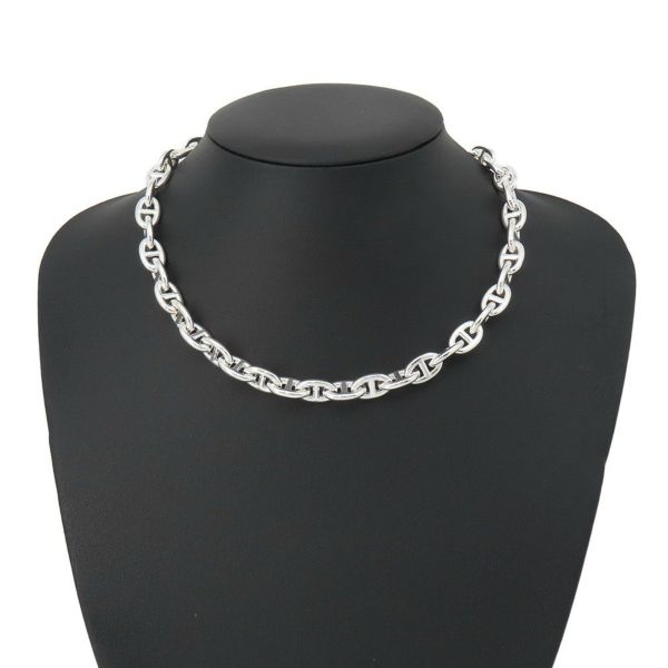 エルメス ネックレス シェーヌダンクルPM 43コマ SV925シルバー HERMES ジュエリー