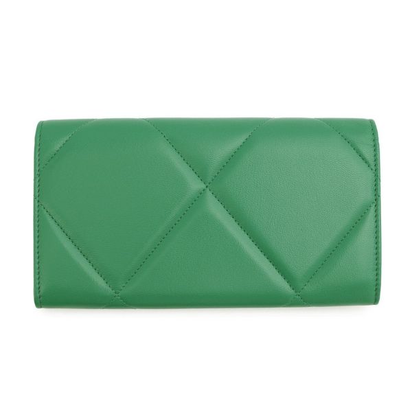 シャネル 二つ折り財布 ココマーク CHANEL19 フラップウォレット ミディアム ラムスキン AP0953 CHANEL 財布