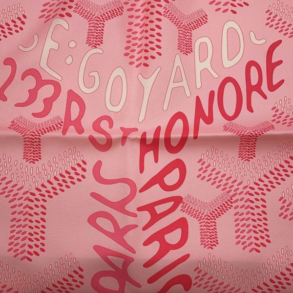 ゴヤール スカーフ NO1 ロゴ シルク GOYARD スカーフ