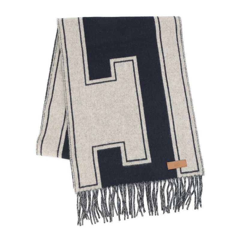 エルメス マフラー クレ・ドゥ・H カシミヤ HERMES ストール