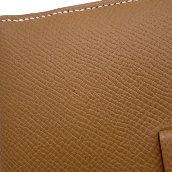 エルメス 二つ折り財布 ベアンコンパクト ゴールド/シルバー金具 エプソン W刻印 財布