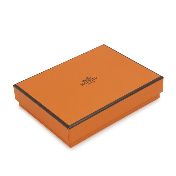 エルメス 二つ折り財布 ベアンコンパクト ゴールド/シルバー金具 エプソン W刻印 財布