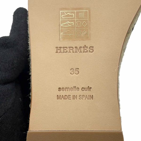 エルメス エスパドリーユ グァパ デニム レディースサイズ35 HERMES 靴