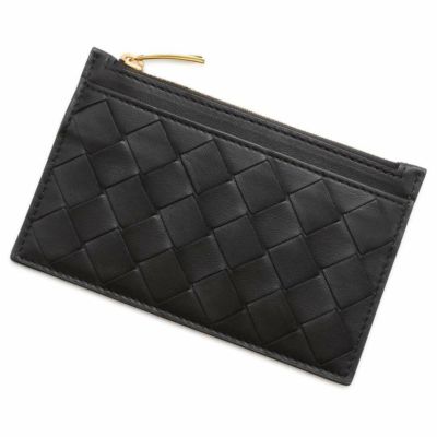 ボッテガヴェネタ コインケース イントレチャート レザー 608784 BOTTEGA VENETA 黒 安心保証 |  中古・新品ブランド販売ギャラリーレア公式通販