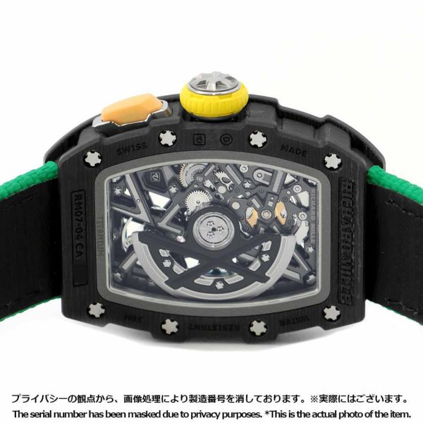 リシャールミル オートマティック スポーツ RM07-04 RICHARD MILLE 腕時計 スケルトン文字盤