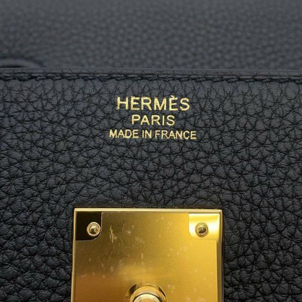 エルメス バーキン30 ブルーオーシャン/ゴールド金具 トゴ W刻印 HERMES Birkin ハンドバッグ