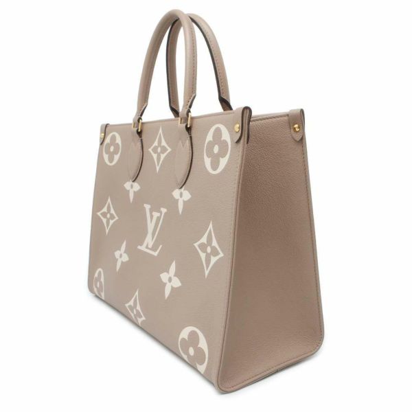 ルイヴィトン トートバッグ モノグラム・アンプラント オンザゴーMM M45494 LOUIS VUITTON バイカラー