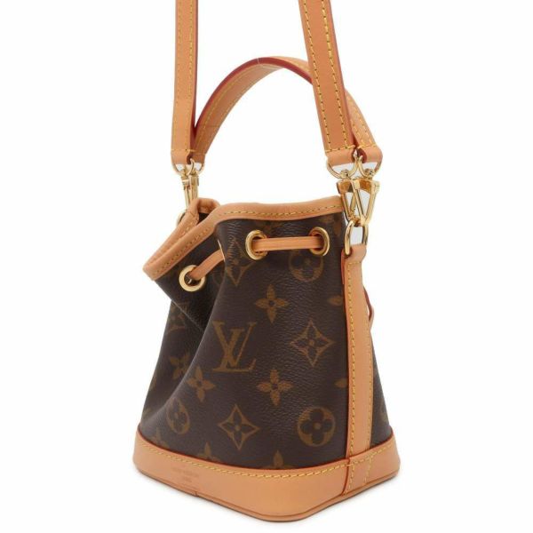 ルイヴィトン ハンドバッグ モノグラム ナノ・ノエ M81266 LOUIS VUITTON 2wayショルダーバッグ