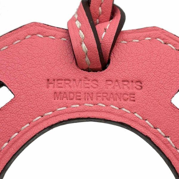 エルメス チャーム パドック シュバル ローズアザレ スイフト HERMES 馬蹄モチーフ ホースシュー