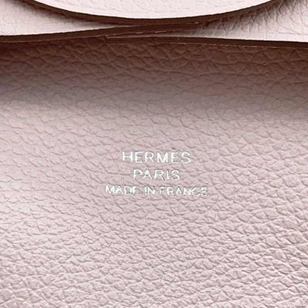 エルメス コインケース バスティア モーヴペール エバーカラー B刻印 HERMES 小銭れ