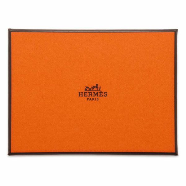 エルメス カードケース Hセリエ ローズアザレ エバーカラー W刻印 HERMES 財布