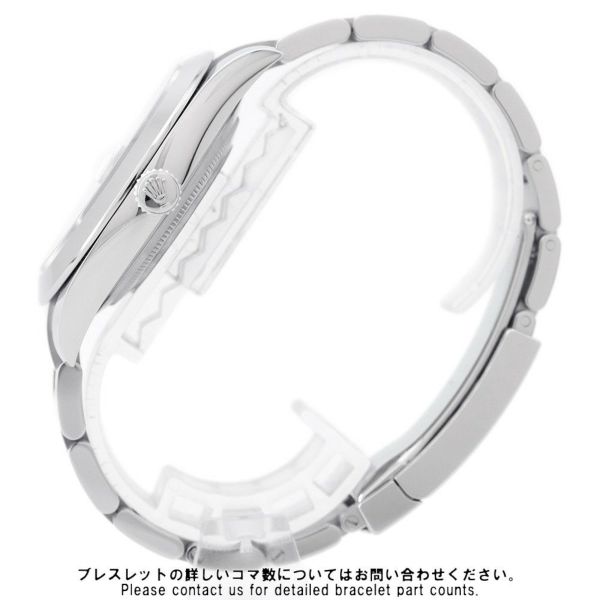 ロレックス デイトジャスト41 ランダムシリアル ルーレット 126300 ROLEX 腕時計 スレート文字盤 ローマン