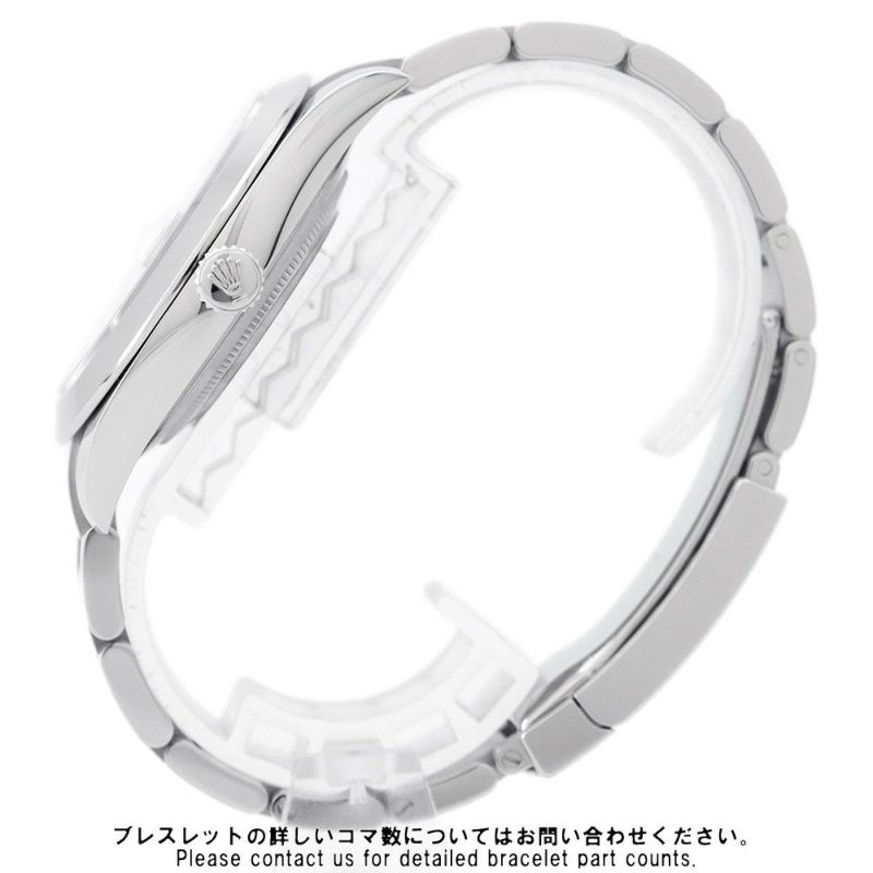 ロレックス デイトジャスト41 ランダムシリアル ルーレット 126300 ROLEX 腕時計 スレート文字盤 ローマン