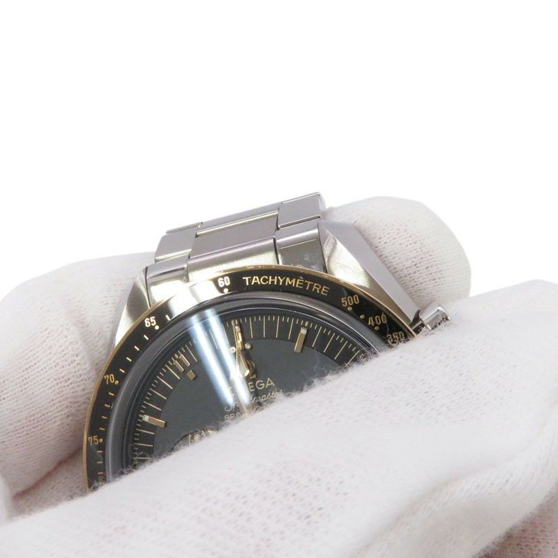 オメガ スピードマスター アポロ11号 50周年記念モデル 限定6969本 310.20.42.50.01.001 黒文字盤