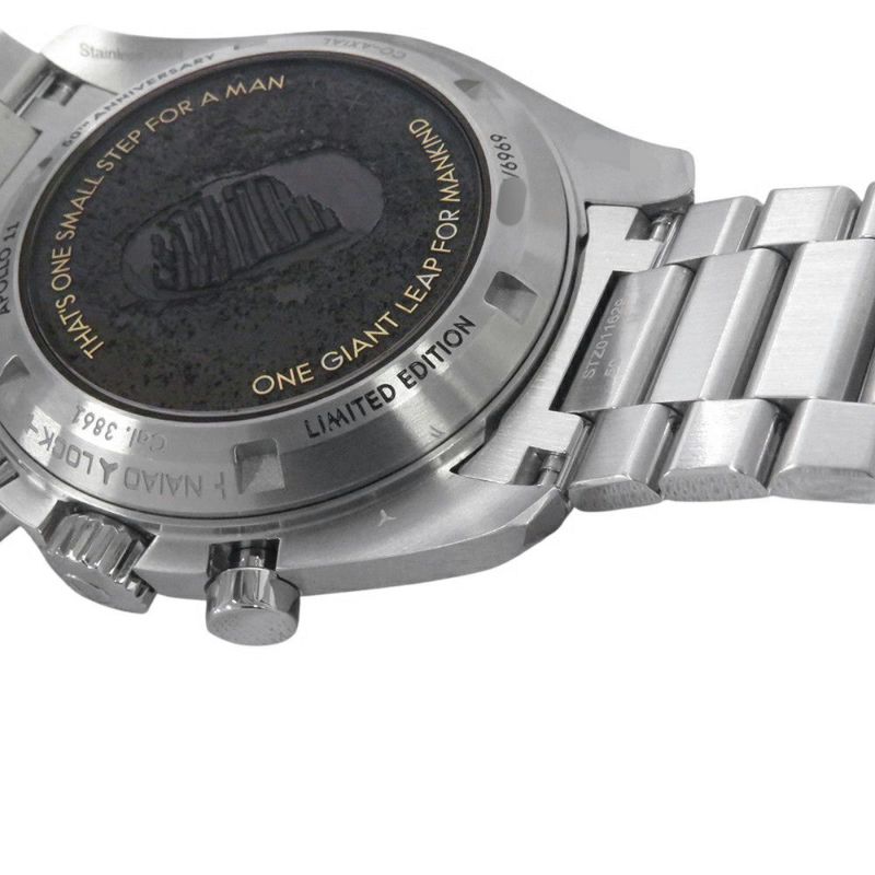 オメガ スピードマスター アポロ11号 50周年記念モデル 限定6969本 310.20.42.50.01.001 黒文字盤