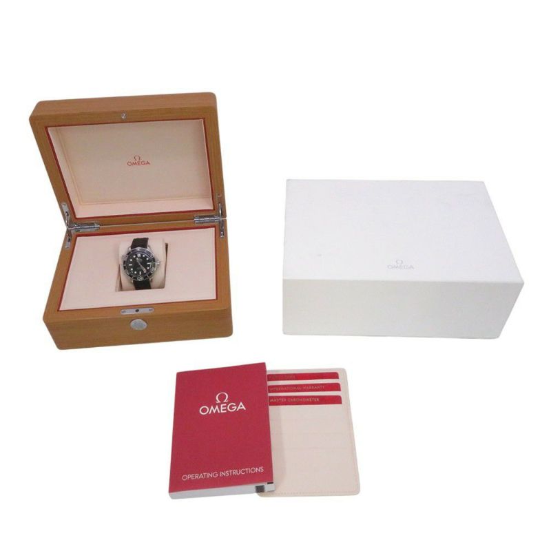 オメガ シーマスター ダイバー 300M コーアクシャル マスタークロノメーター 210.32.42.20.01.003 腕時計 黒文字盤