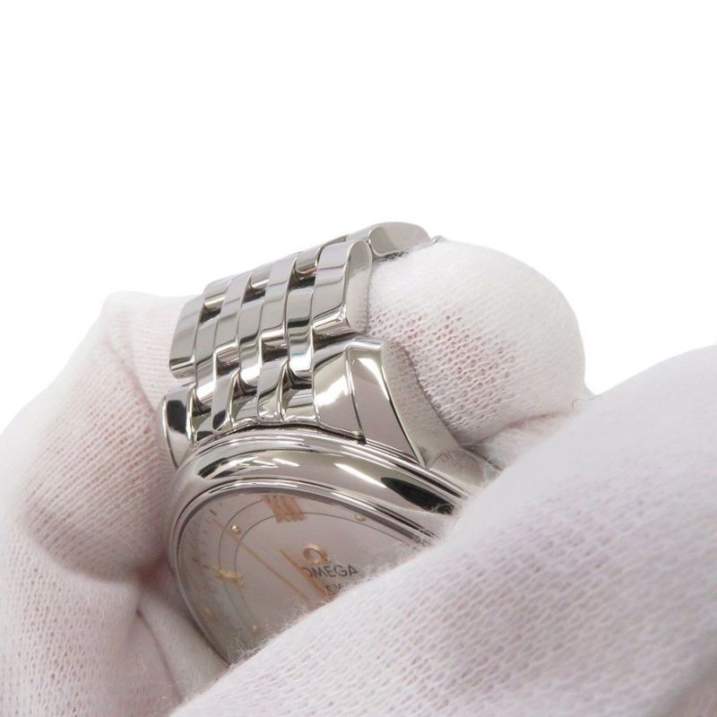 オメガ デ・ヴィル プレステージ コーアクシャル 424.10.40.20.02.002 OMEGA 腕時計 デビル シルバー文字盤