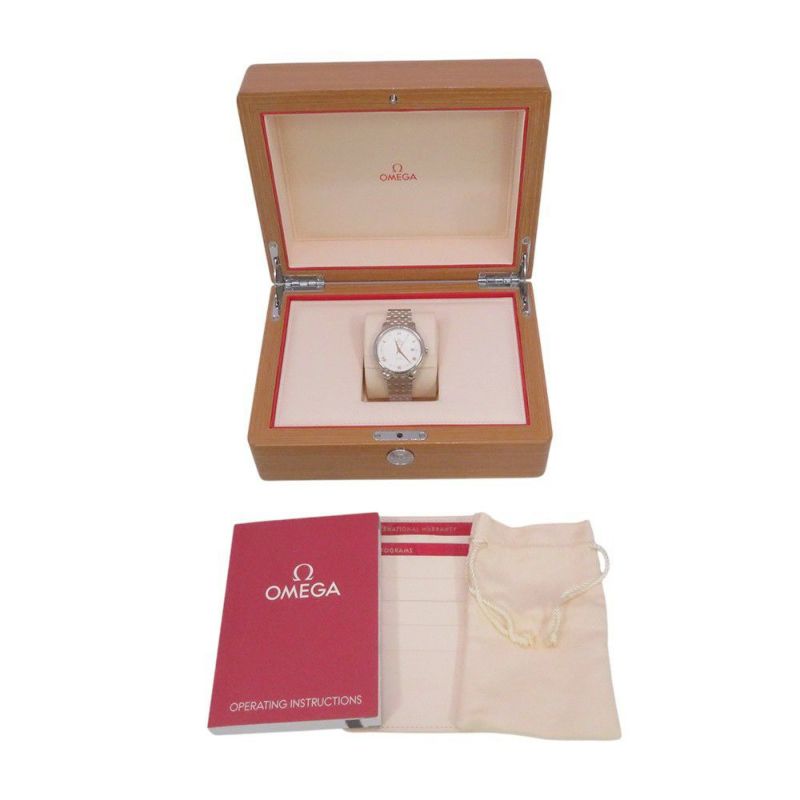 オメガ デ・ヴィル プレステージ コーアクシャル 424.10.40.20.02.002 OMEGA 腕時計 デビル シルバー文字盤