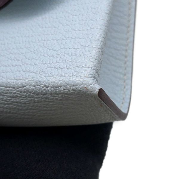 エルメス メガネケース インザループ ウィンク ブルーブリュム/ブルーイドラ/モーヴシルベストル/ケブラコ/シルバー金具 シェブルミゾル U刻印