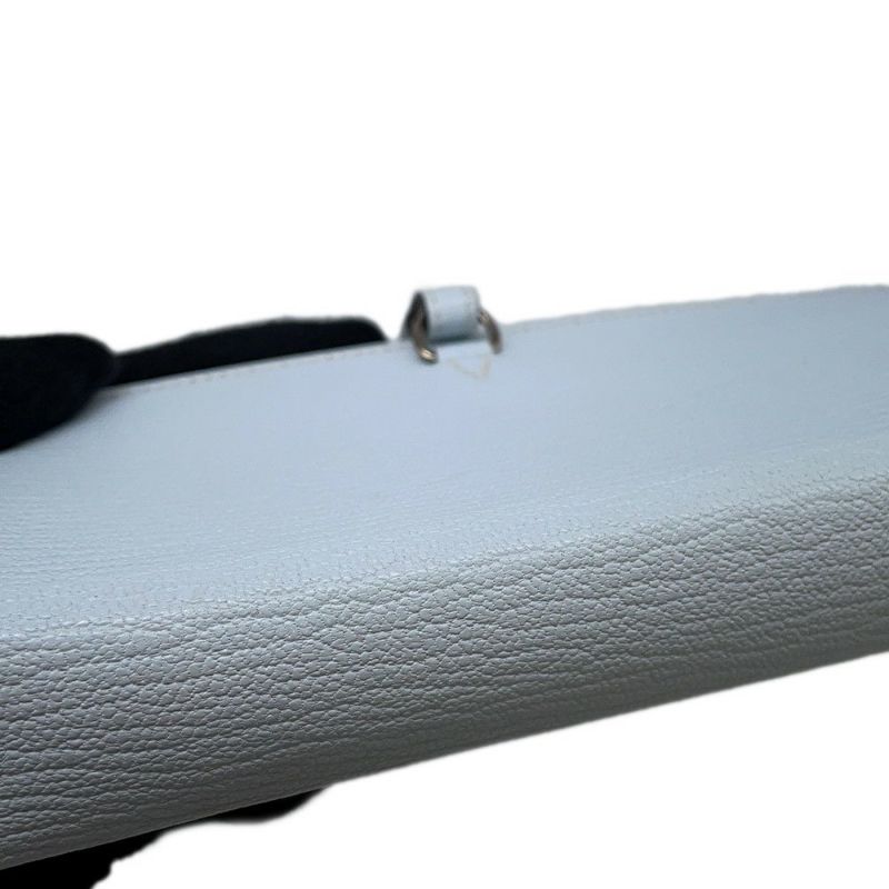 エルメス メガネケース インザループ ウィンク ブルーブリュム/ブルーイドラ/モーヴシルベストル/ケブラコ/シルバー金具 シェブルミゾル U刻印