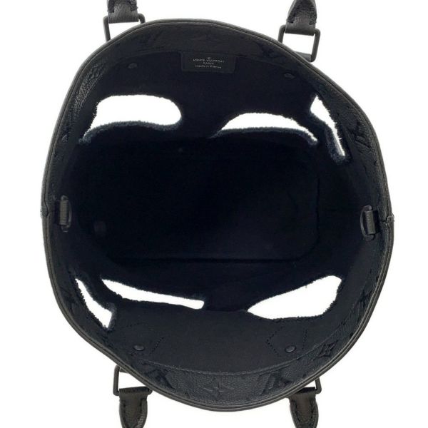 ルイヴィトン トートバッグ モノグラム・アンプラント ウィズ ホールズ PM M45887 コムデギャルソン 川久保玲 コラボ 黒 ブラック