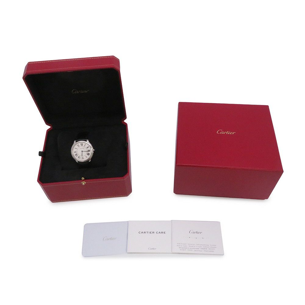 カルティエ ロンド マスト WSRN0031 クォーツ Cartier 腕時計 ウォッチ シルバー文字盤