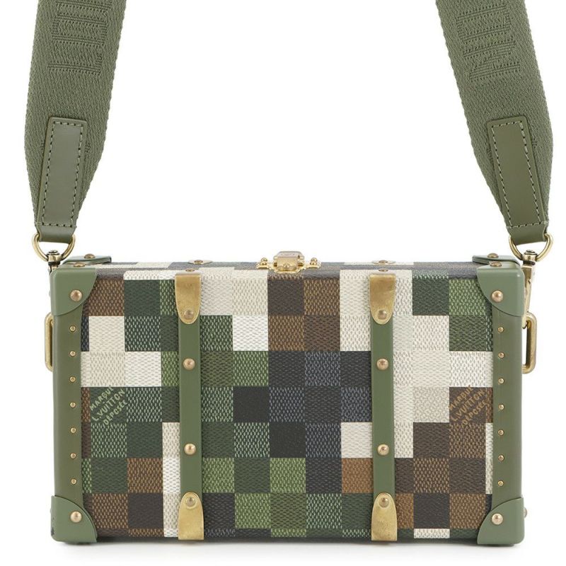 ルイヴィトン ショルダーバッグ ダミエ・ダモフラージュ ネオウォレット・トランク M10489 ヴィトン 2024春夏 ファレル・ウイリアムス