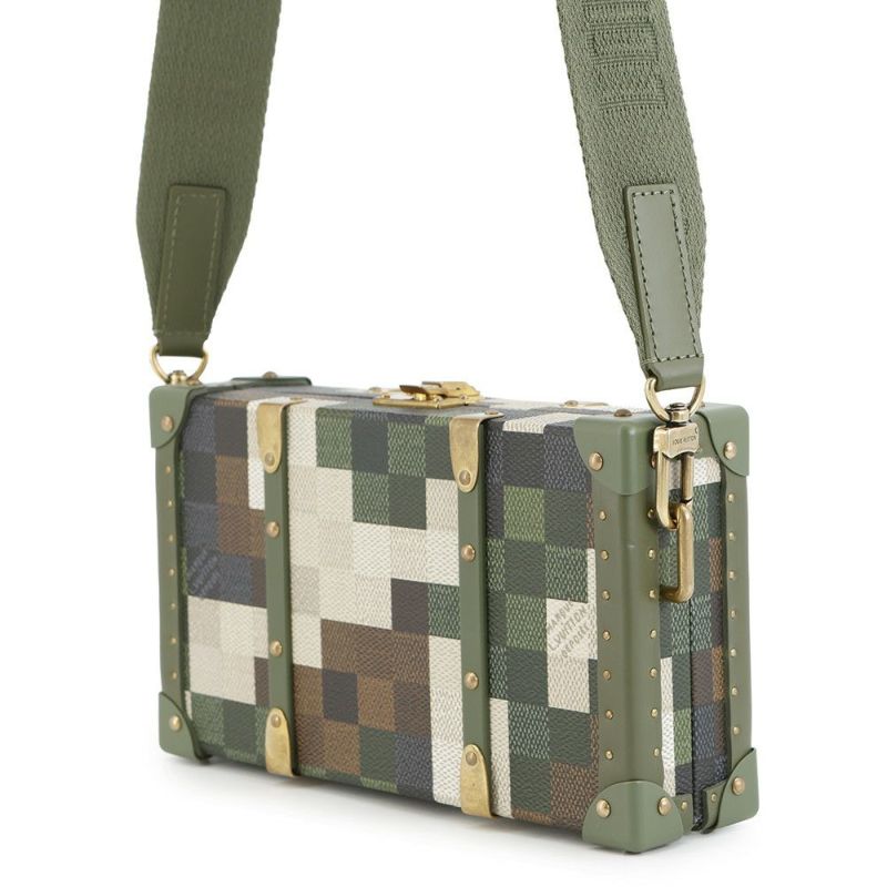 ルイヴィトン ショルダーバッグ ダミエ・ダモフラージュ ネオウォレット・トランク M10489 ヴィトン 2024春夏 ファレル・ウイリアムス