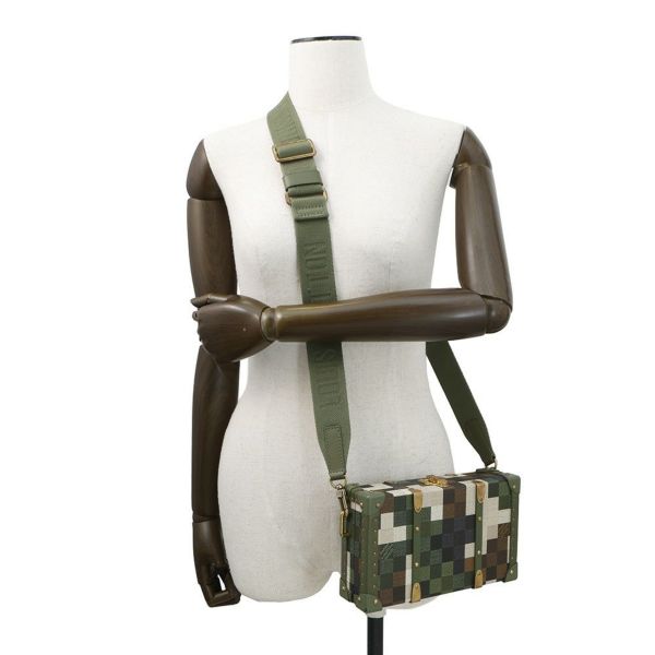 ルイヴィトン ショルダーバッグ ダミエ・ダモフラージュ ネオウォレット・トランク M10489 ヴィトン 2024春夏 ファレル・ウイリアムス