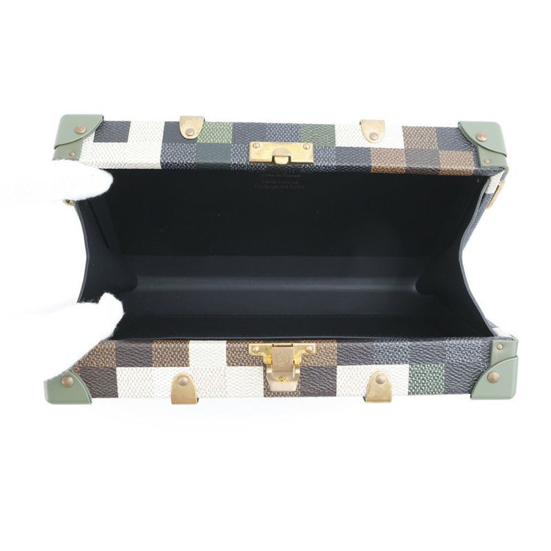 ルイヴィトン ショルダーバッグ ダミエ・ダモフラージュ ネオウォレット・トランク M10489 ヴィトン 2024春夏 ファレル・ウイリアムス