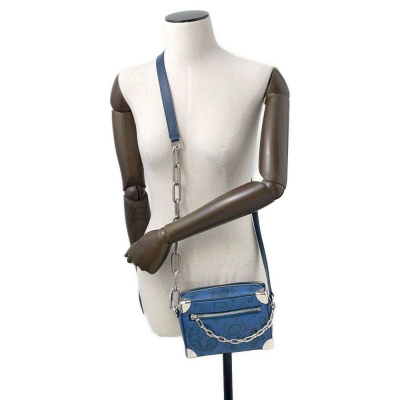 ルイヴィトン ショルダーバッグ モノグラム・アクアガーデン ミニ・ソフトトランク M22588 LOUIS VUITTON ヴィトン バッグ