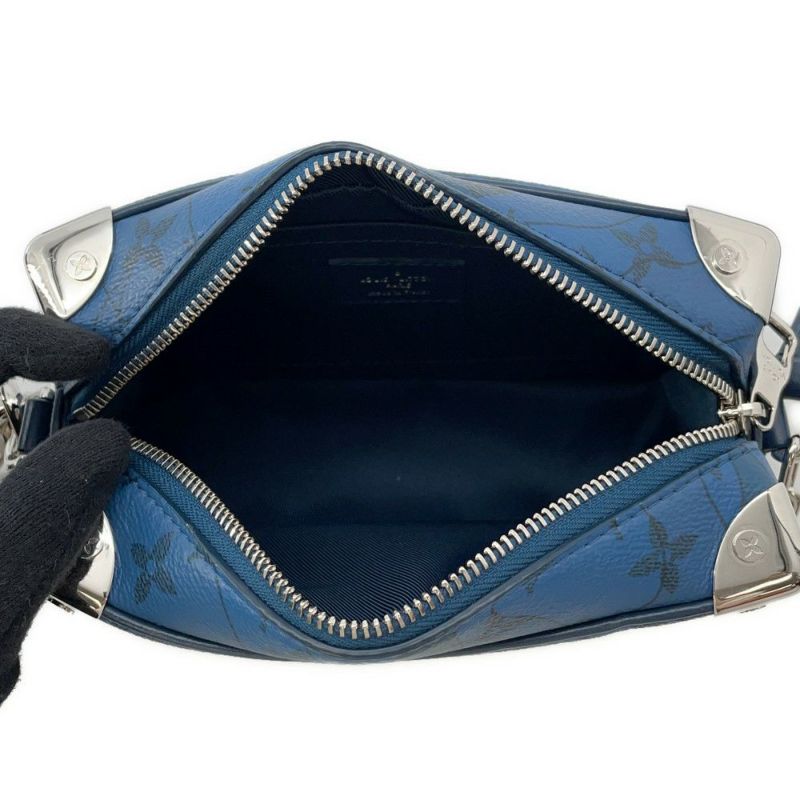 ルイヴィトン ショルダーバッグ モノグラム・アクアガーデン ミニ・ソフトトランク M22588 LOUIS VUITTON ヴィトン バッグ