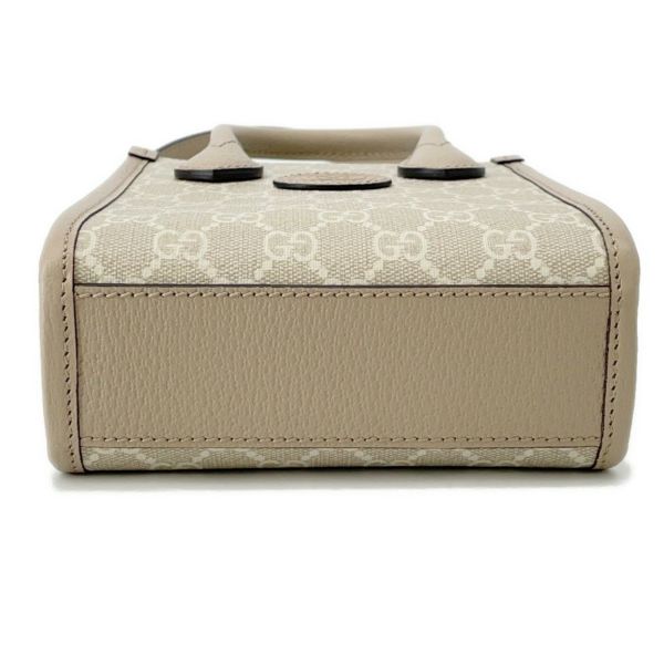 グッチ ハンドバッグ インターロッキングG GGスプリーム ミニトート 671623 GUCCI 2way