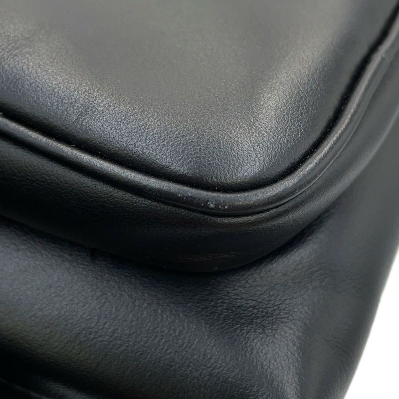 プラダ ショルダーバッグ スマートフォンケース カーフレザー ナイロン 2ZH155 PRADA 黒 フォンホルダー