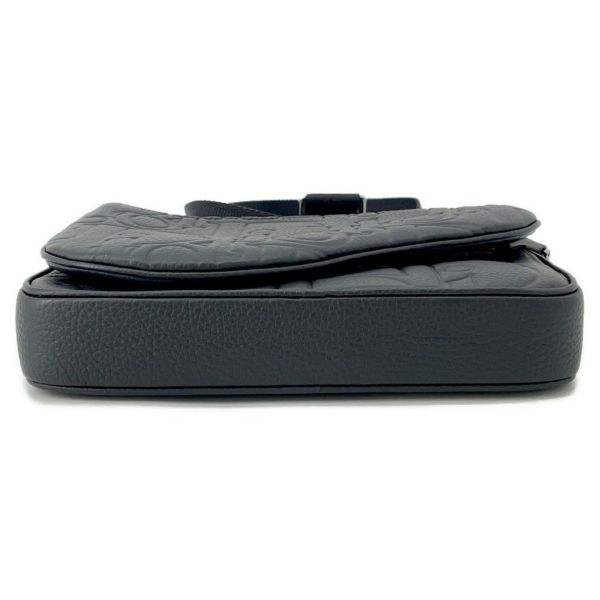 クリスチャン・ディオール ショルダーバッグ ディオール グラビティ サドル 3-in-1 カーフレザー 1ADPO049YKS 黒