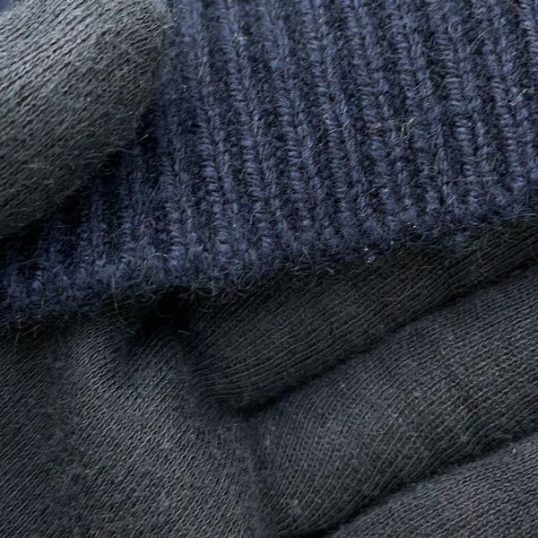 ルイヴィトン セーター モノグラム ハーフアンドハーフ カシミヤ メンズサイズS LOUIS VUITTON 長袖