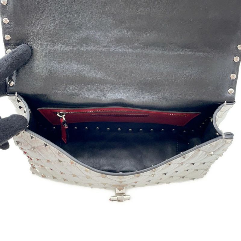 ヴァレンティノ・ガラヴァーニ ハンドバッグ ロックスタッズ スパイク RW2B0122NPL VALENTINO 2way