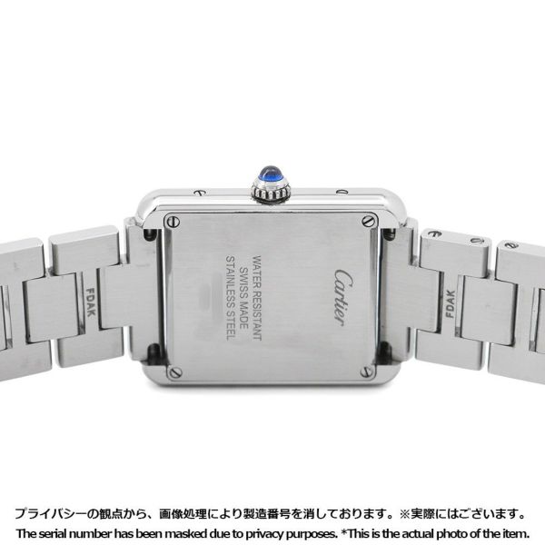 カルティエ タンクソロ SM W5200013 Cartier 腕時計 シルバー文字盤